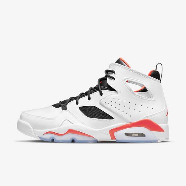 Air Jordan Nike Flight Club 91 Tênis Masculino Branco Pretas | NK967RWS