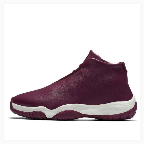 Air Jordan Nike Future Couro Tênis de Basquete Feminino Bordeaux | JD-146AY