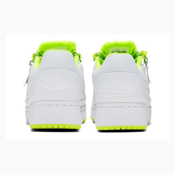 Air Jordan Nike Jester Low Tênis Feminino Branco Verdes | JD-234QB