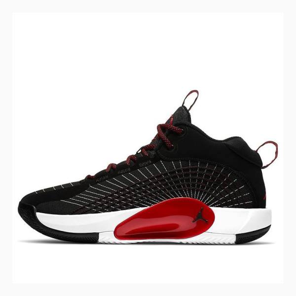 Air Jordan Nike Jumpman 2021 PF Bred Tênis de Basquete Masculino Pretas Branco Vermelhas | JD-293WV