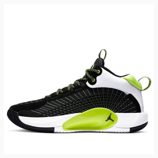 Air Jordan Nike Jumpman 2021 PF Tênis de Basquete Masculino Pretas Verdes Branco | JD-902NF