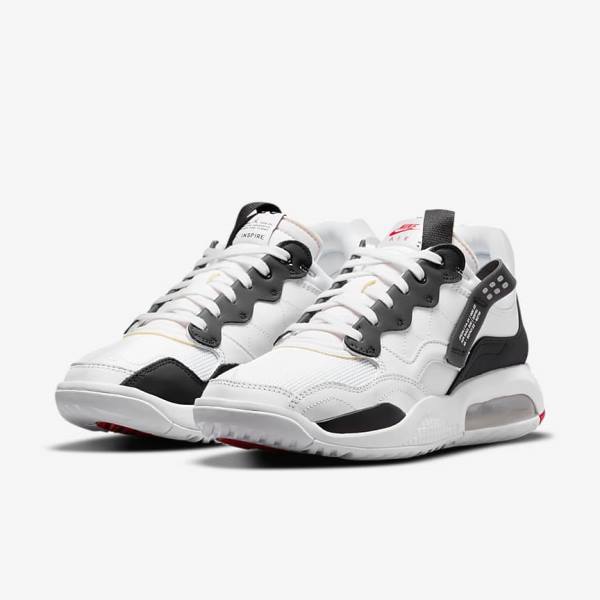 Air Jordan Nike MA2 Tênis Masculino Branco Vermelhas Luz Cinzentas Pretas | NK745GUH