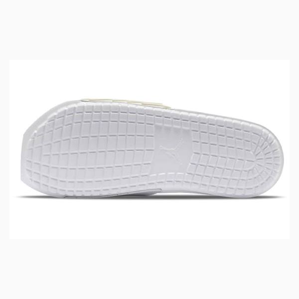 Air Jordan Nike Nola Chinelos Feminino Branco | JD-451RG